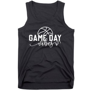 Basketball Game Day Vibes Basketball Tank Top