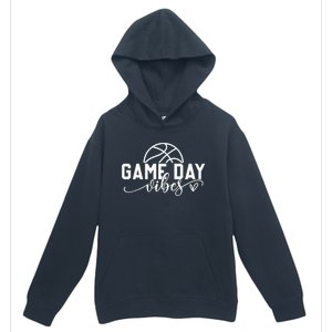 Basketball Game Day Vibes Basketball Urban Pullover Hoodie