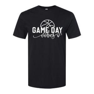 Basketball Game Day Vibes Basketball Softstyle CVC T-Shirt