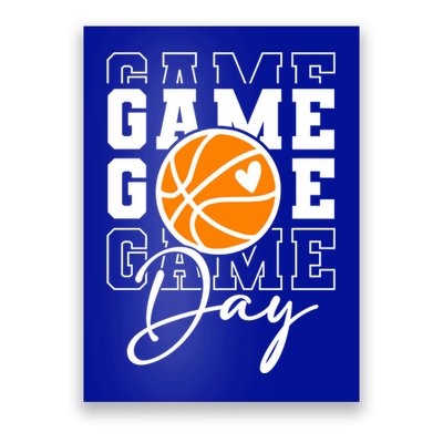 Basketball Game Day Gift Poster