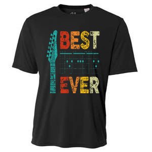 Best Guitar Dad Ever Chords Best Dad Guitar Guitar Dad Cooling Performance Crew T-Shirt