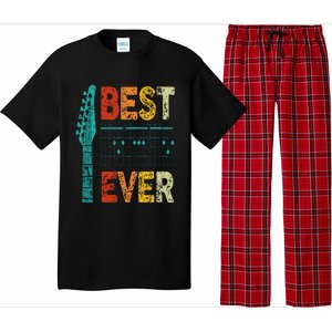 Best Guitar Dad Ever Chords Best Dad Guitar Guitar Dad Pajama Set