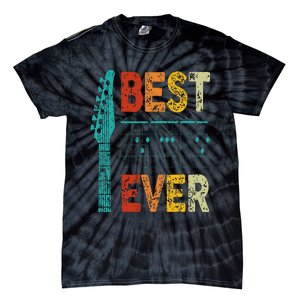 Best Guitar Dad Ever Chords Best Dad Guitar Guitar Dad Tie-Dye T-Shirt