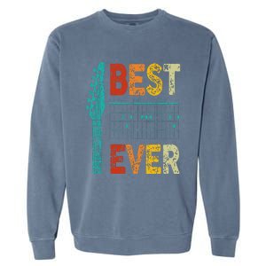 Best Guitar Dad Ever Chords Best Dad Guitar Guitar Dad Garment-Dyed Sweatshirt