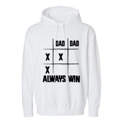 Board Game Dad Fathers Day Cool Papa Grandpa Cute Gift Garment-Dyed Fleece Hoodie