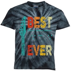 best guitar dad ever chords best dad guitar guitar dad Kids Tie-Dye T-Shirt