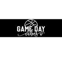 Basketball Game Day Vibes Basketball Mom Life Game Day Bumper Sticker