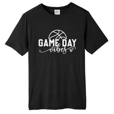 Basketball Game Day Vibes Basketball Mom Life Game Day Tall Fusion ChromaSoft Performance T-Shirt