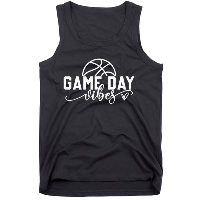 Basketball Game Day Vibes Basketball Mom Life Game Day Tank Top