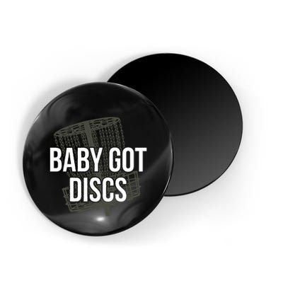 Baby Got Discs Funny Disc Golf Humor Golfer Magnet
