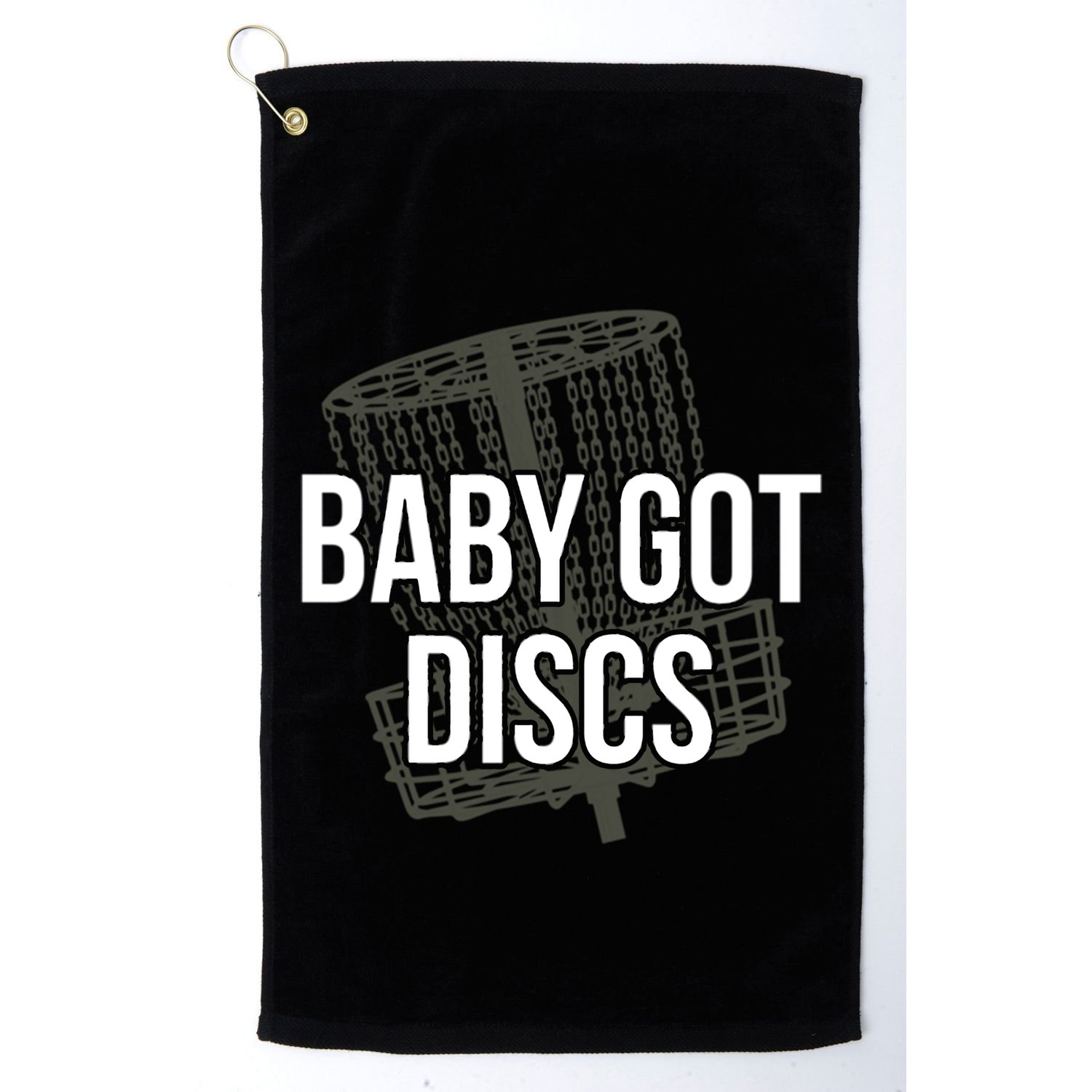 Baby Got Discs Funny Disc Golf Humor Golfer Golf Towel