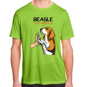 Beagle Grandma Dog Mom Grandmother Mothers Day Adult ChromaSoft Performance T-Shirt