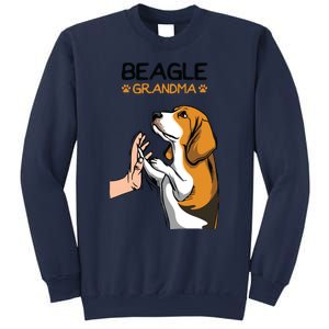 Beagle Grandma Dog Mom Grandmother Mothers Day Sweatshirt