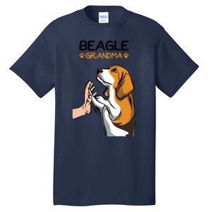 Beagle Grandma Dog Mom Grandmother Mothers Day Tall T-Shirt