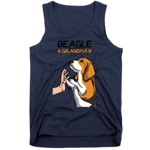 Beagle Grandma Dog Mom Grandmother Mothers Day Tank Top