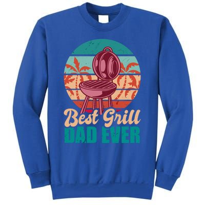 Best Grill Dad Ever For Father's Day Gift Tall Sweatshirt