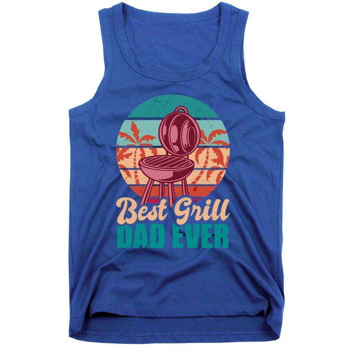 Best Grill Dad Ever For Father's Day Gift Tank Top