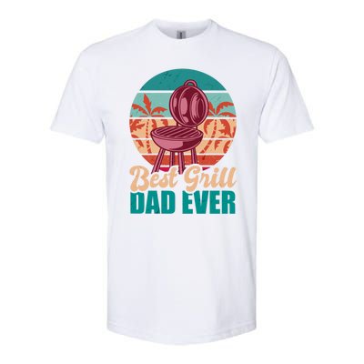 Best Grill Dad Ever For Father's Day Gift Softstyle CVC T-Shirt