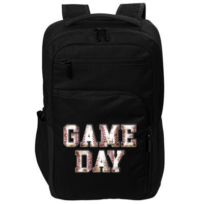Baseball Game Day Cute Gift Impact Tech Backpack