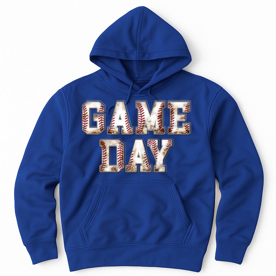 Baseball Game Day Cute Gift Hoodie