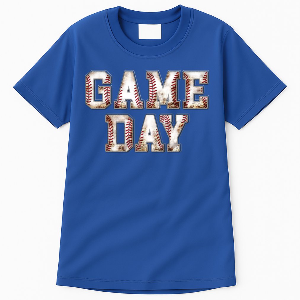 Baseball Game Day Cute Gift Tall T-Shirt