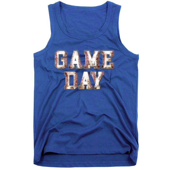 Baseball Game Day Cute Gift Tank Top