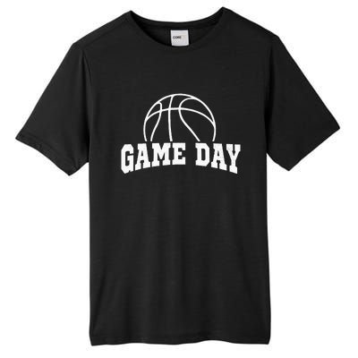 Basketball Game Day Basketball Mom Life Game Day Tall Fusion ChromaSoft Performance T-Shirt