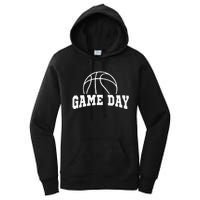 Basketball Game Day Basketball Mom Life Game Day Women's Pullover Hoodie