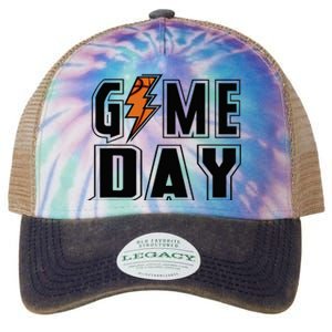 Basketball Game Day Lightning Team Basketball Legacy Tie Dye Trucker Hat