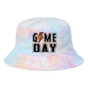 Basketball Game Day Lightning Team Basketball Tie Dye Newport Bucket Hat