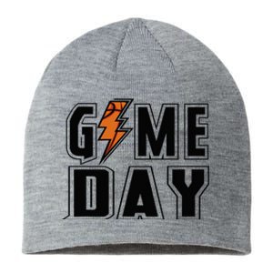 Basketball Game Day Lightning Team Basketball Sustainable Beanie