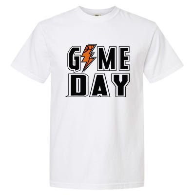 Basketball Game Day Lightning Team Basketball Garment-Dyed Heavyweight T-Shirt