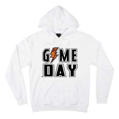 Basketball Game Day Lightning Team Basketball Hoodie