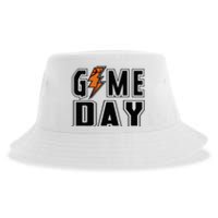 Basketball Game Day Lightning Team Basketball Sustainable Bucket Hat