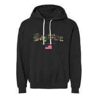 Bryan Gothic Design Camouflage Version Garment-Dyed Fleece Hoodie