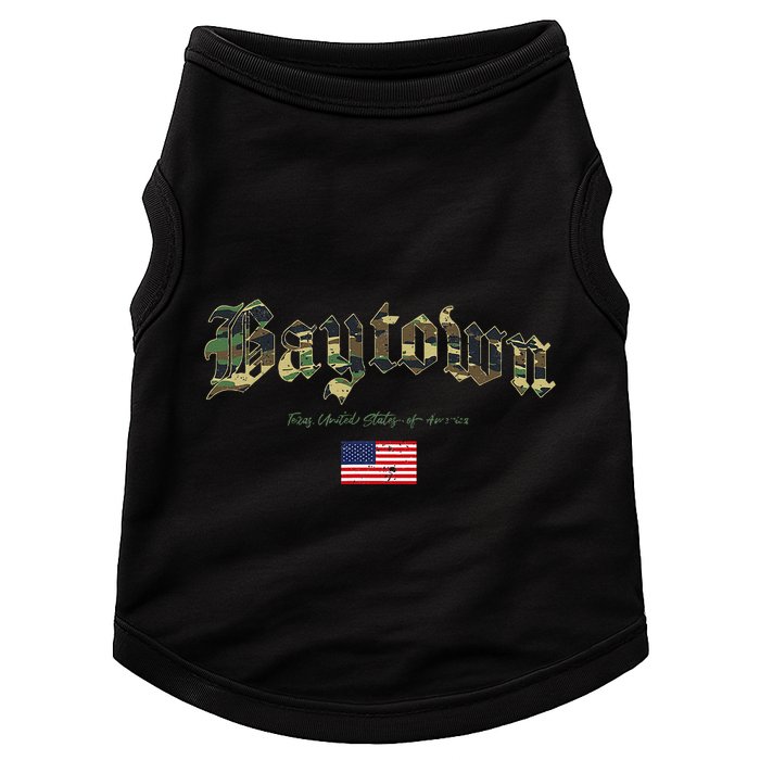 Bryan Gothic Design Camouflage Version Doggie Tank
