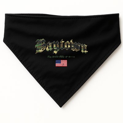 Bryan Gothic Design Camouflage Version USA-Made Doggie Bandana