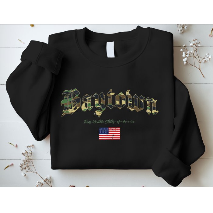 Bryan Gothic Design Camouflage Version Sweatshirt