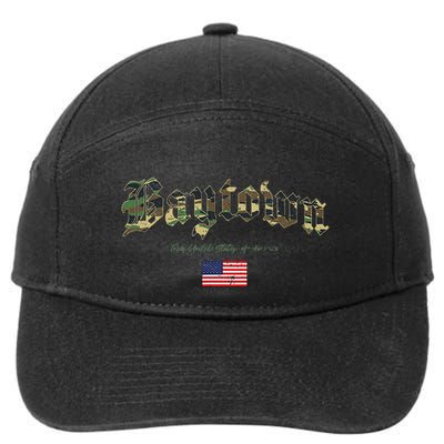 Bryan Gothic Design Camouflage Version 7-Panel Snapback Hat