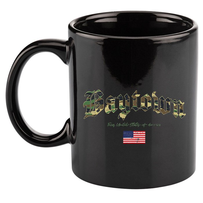 Bryan Gothic Design Camouflage Version 11oz C Handle Ceramic Mug