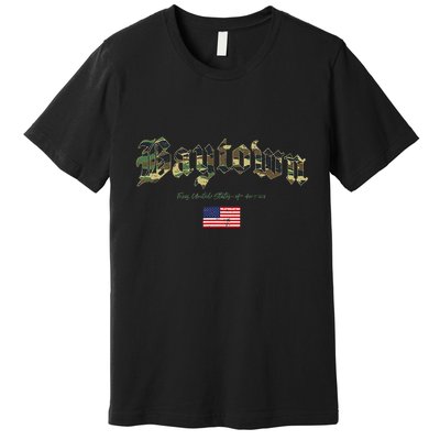 Bryan Gothic Design Camouflage Version Premium T-Shirt