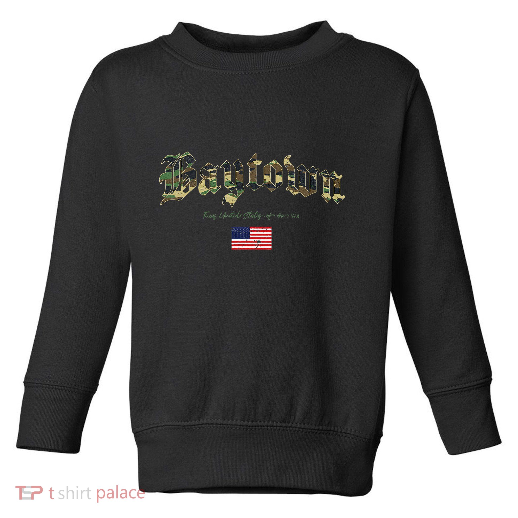 Bryan Gothic Design Camouflage Version Toddler Sweatshirt