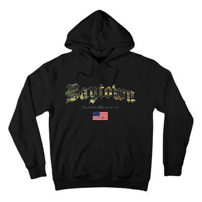 Bryan Gothic Design Camouflage Version Tall Hoodie