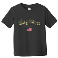 Bryan Gothic Design Camouflage Version Toddler T-Shirt