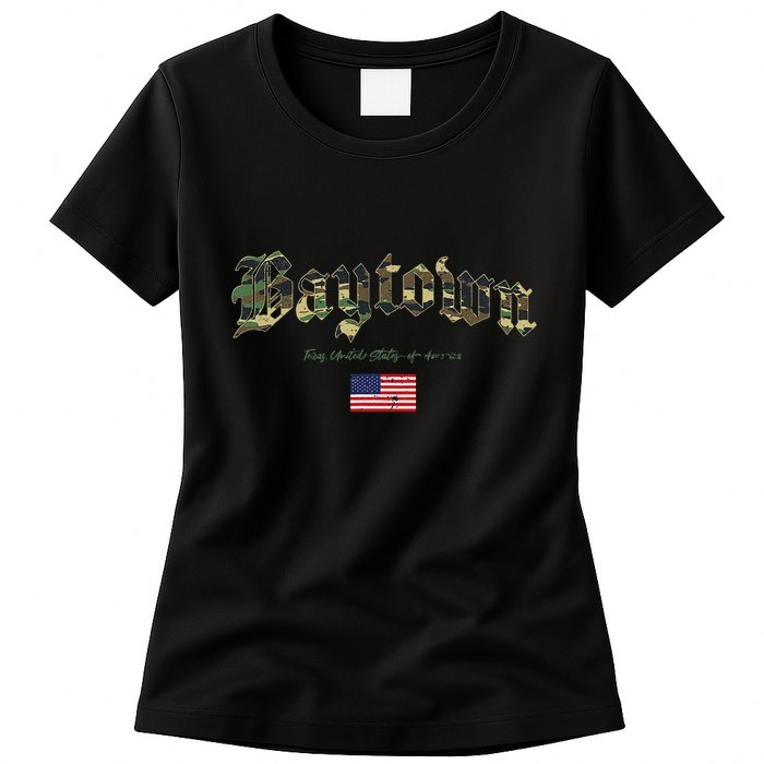 Bryan Gothic Design Camouflage Version Womens T-Shirt
