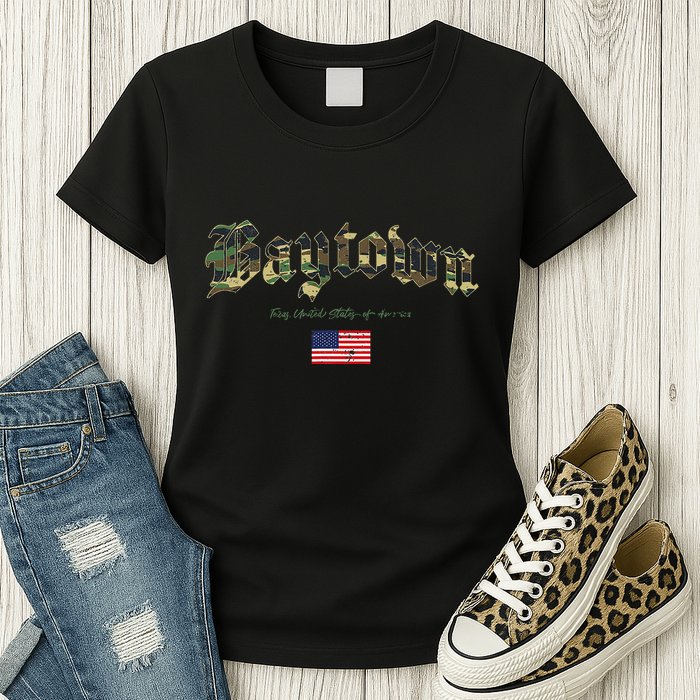 Bryan Gothic Design Camouflage Version Womens T-Shirt