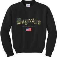 Bryan Gothic Design Camouflage Version Kids Sweatshirt