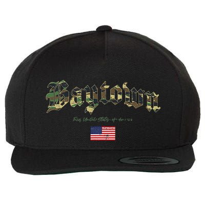 Bryan Gothic Design Camouflage Version Wool Snapback Cap
