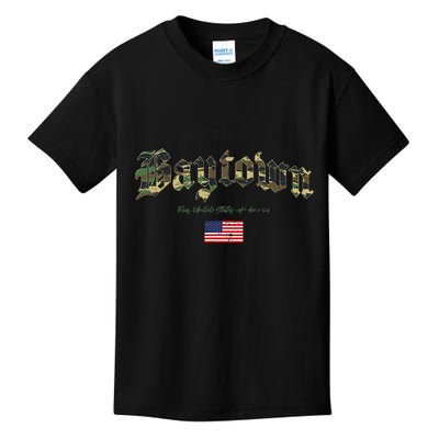 Bryan Gothic Design Camouflage Version Kids T-Shirt