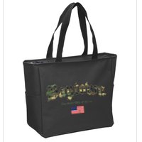 Bryan Gothic Design Camouflage Version Zip Tote Bag